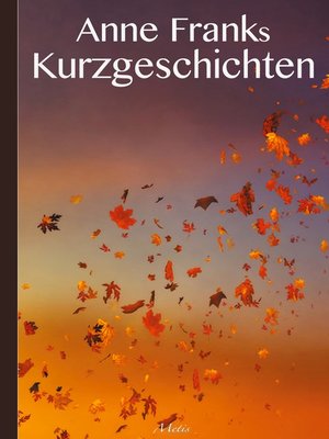 cover image of Anne Franks Kurzgeschichten